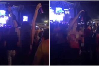 En toples disfrutó una "fan enamorada" del concierto de Servando y Florentino en La Guaira +VIDEO