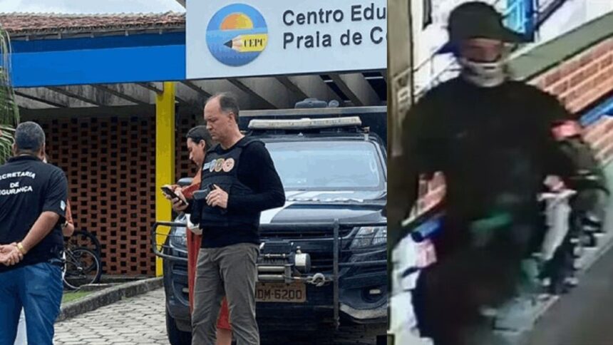 un exalumno de 16 años hijo de un policía