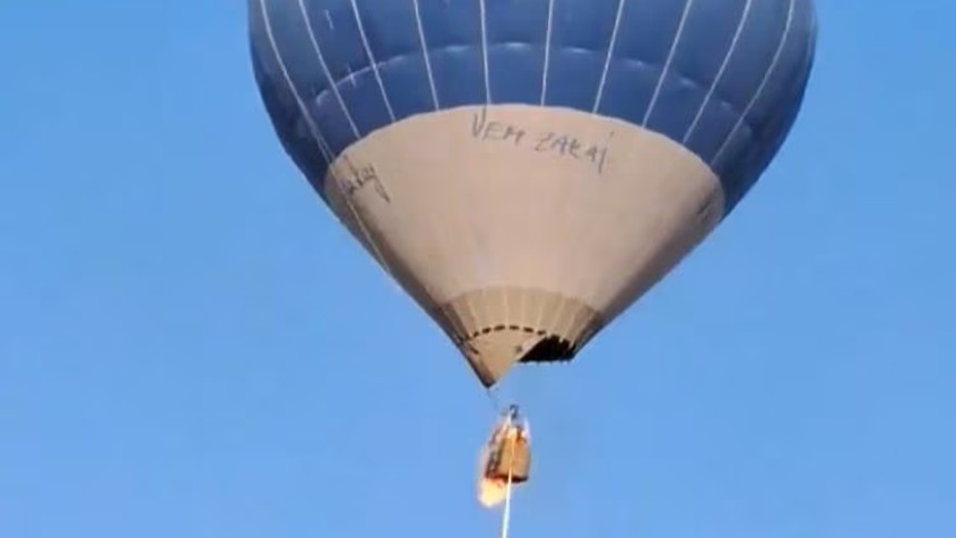 Revelan identidad de la familia que iba en el globo aerostático que se incendió en México +FOTO