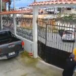 EN VIDEO | El impactante momento en que una mujer fue sometida y secuestrada en su vivienda