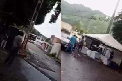 VIDEO: Denuncian disparos, robo de mesas y cajas en centro electoral del Limón en Maracay