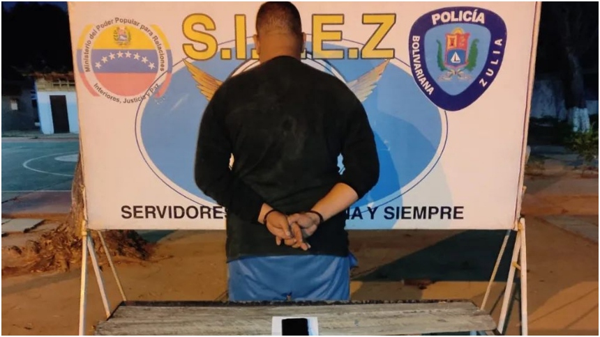 Un hombre fue detenido por del Cuerpo de Policía Bolivariana del Estado Zulia (Cpbez), por presuntamente violar durante siete años a su hija.  