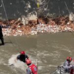 Efectivos de los Bomberos de Caracas rescataron, este lunes 28 de marzo, un cadáver en el Río Guaire. El mismo, fue avistado de San Agustín.  