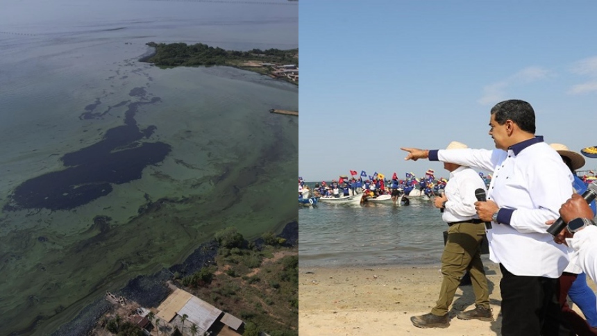 Para 2030 el lago de Maracaibo (Zulia) estará «renacido» y totalmente limpio, así lo prometió este lunes 18 de marzo Nicolás Maduro.