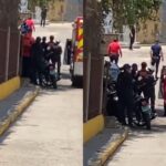 Funcionarios policiales tomó, en horas de la tarde este viernes 15 de marzo, un reconocido centro comercial de Los Teques (Miranda).