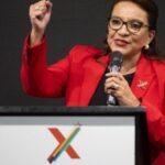 Xiomara Castro de Zelaya, presidenta de Honduras, anunció este que mandará observadores para elecciones presidenciales de Venezuela