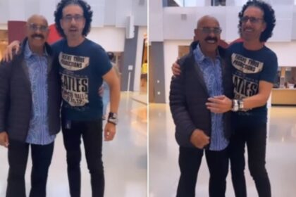 EN VIDEO | Oscar D'León y Miguel Varoni se encontraron y terminaron bailando al ritmo del "Pirulino" y sacudieron las redes