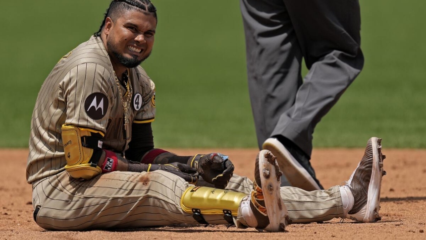 El pelotero venezolano Luis Arráez se mantiene firme en el liderato de bateo de la Major League Baseball (MLB), pese a estar 'lesionado'.