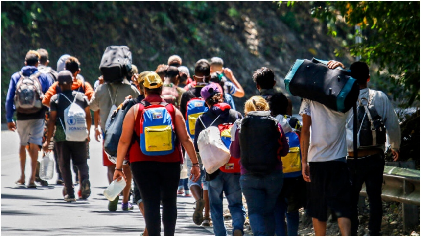 La cifra de venezolanos que huiría de Venezuela tras cuestionados resultados de las elecciones presidenciales del pasado 28 de julio,