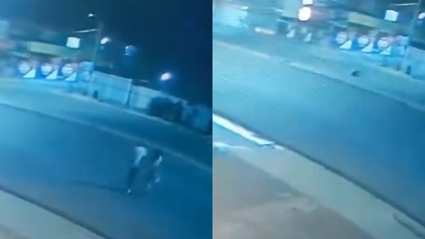 Video sensible: Pareja cruzaba una avenida y todo terminó en tragedia en Zulia