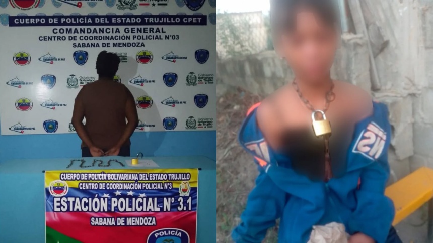 Horror en Trujillo: Niña de apenas 11 años era encadenada constantemente, detuvieron a la mamá