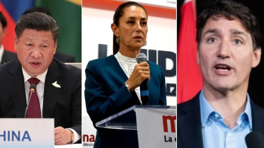 Canadá, México y China reaccionaron al aumento de aranceles anunciado por EEUU, tomarán estas medidas