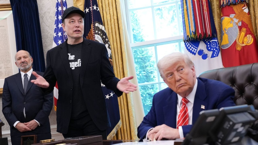 El presidente de EEUU, Donald Trump, despidió públicamente este viernes, 30 mayo, a Elon Musk, el empresario sudafricano que lideró el Departamento de Eficiencia Gubernamental (DOGE, por sus siglas en inglés).  