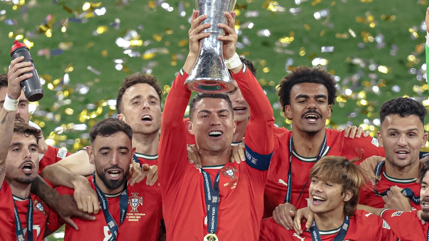Cristiano Ronaldo sigue agrandando su leyenda tras ayudar a Portugal a coronarse en la Nations League