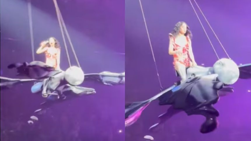 EN VIDEO: El susto que pasó Katy Perry durante concierto tras inesperado fallo técnico, pudo caer al vacío