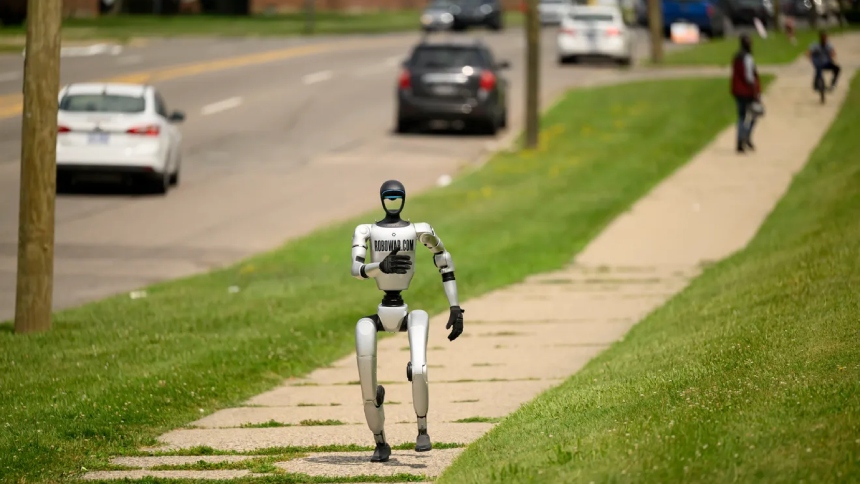En las calles de Seven Mile, Detroit, un domingo cualquiera se convirtió en el inicio de una historia viral cuando Zion, un robot humanoide propiedad de Art Cartwright, salió a “estirar las piernas” y terminó robándose el protagonismo.  