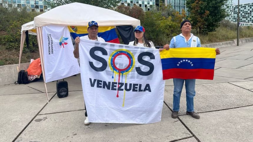Activistas venezolanos se declararon en huelga de hambre frente a la CPI