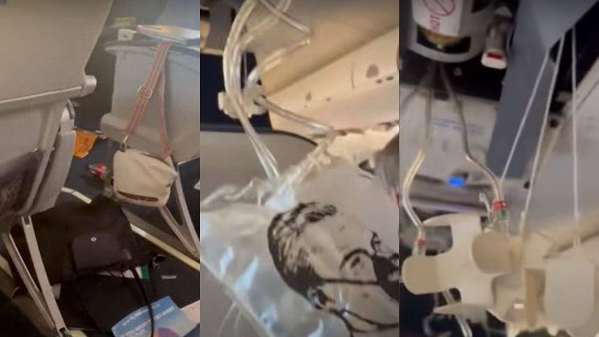 Avión debió aterrizar de emergencia tras desplomarse más de 1.000 metros por una severa turbulencia