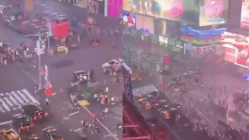 PÁNICO EN NUEVA YORK: Joven disparó contra la multitud en Times Square e hirió a tres personas