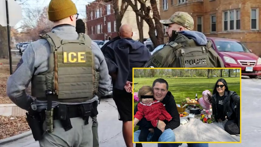 Pareja de venezolanos fue detenida por agentes del ICE y separada de su hija de dos años
