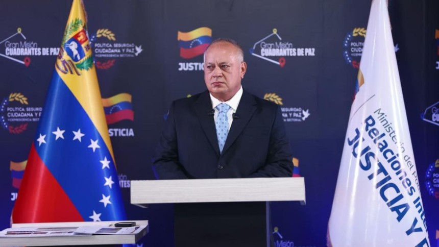 Diosdado Cabello dice que había planes terroristas en Plaza Venezuela, detuvieron a implicados