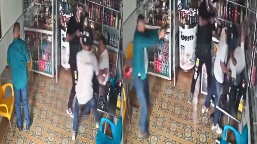 Dos venezolanos entraron a robar una bodega donde había unos policías vestidos de civil y todo terminó en tragedia