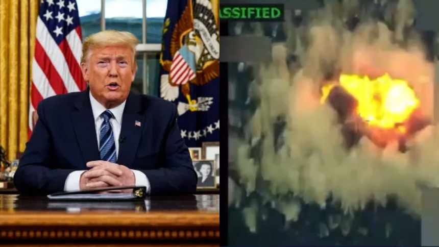 En una nueva escalada de acciones militares contra el narcotráfico internacional, el presidente de Estados Unidos, Donald Trump, anunció este viernes, 19 de septiembre, un ataque “cinético letal” contra otra embarcación que, según inteligencia estadounidense, transportaba drogas hacia territorio norteamericano.  