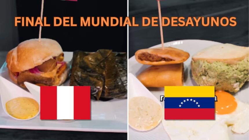 DE VENEZUELA PARA EL MUNDO: La arepa se mete en la final del mundial de desayunos donde enfrentará el pan con chicharrón peruano