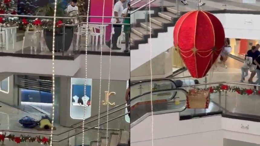 PÁNICO EN COLOMBIA: Robo a joyería en centro comercial terminó en balacera que dejó un policía y un antisocial fallecidos