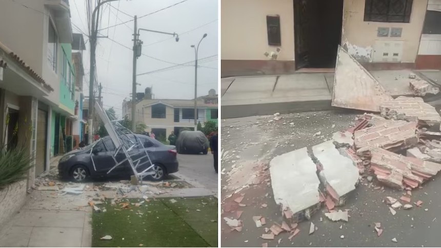 Perú reporta 12 hospitalizados tras sufrir sismo de magnitud 6 que dejó 25 heridos