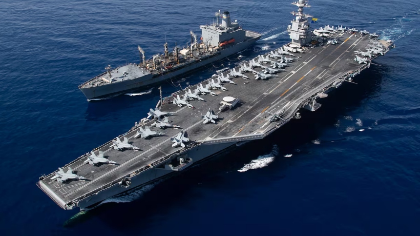 El Comando Sur de Estados Unidos ratificó este lunes, 12 de enero, que mantiene en el Caribe un despliegue naval encabezado por el portaviones USS Gerald R. Ford, considerado el más grande y avanzado del mundo.  