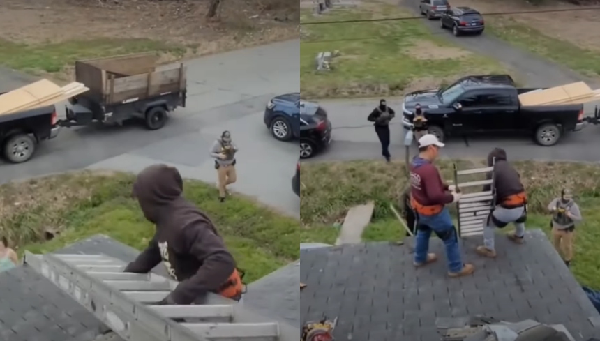 Una fuerte ola de indignación se desató en redes sociales, luego de que se difundiera un video en el que una mujer en Maryland (EEUU) presuntamente llamó al Servicio de Inmigración y Control de Aduanas (ICE, por sus siglas en inglés) para denunciar a seis obreros guatemaltecos, quienes estaban remodelando su propia casa.  