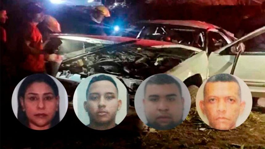 "Carrito por puesto" que salió de La Bandera volcó en la ARC, solo el chófer quedó vivo