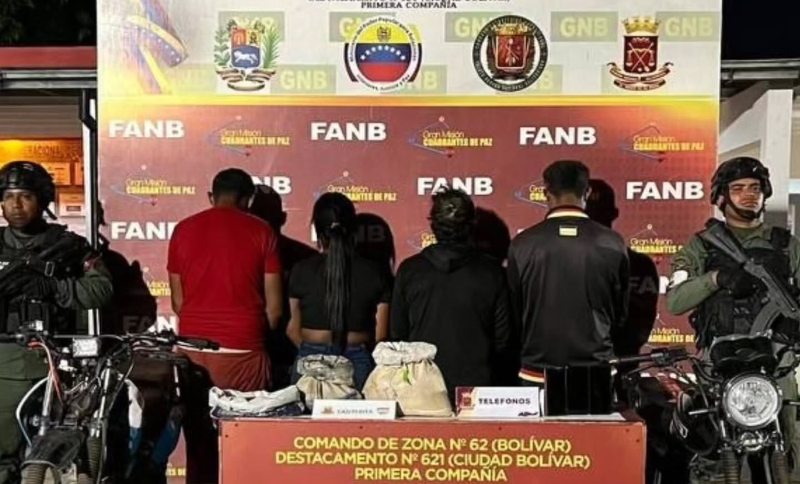 Por minería ilegal: Confirman cuatro detenidos en Bolívar con importante cargamento