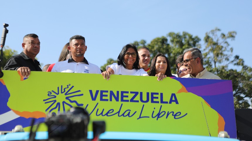 VIDEO: Delcy Rodríguez pide cese de más de 1.000 sanciones que asegura pesan sobre el país