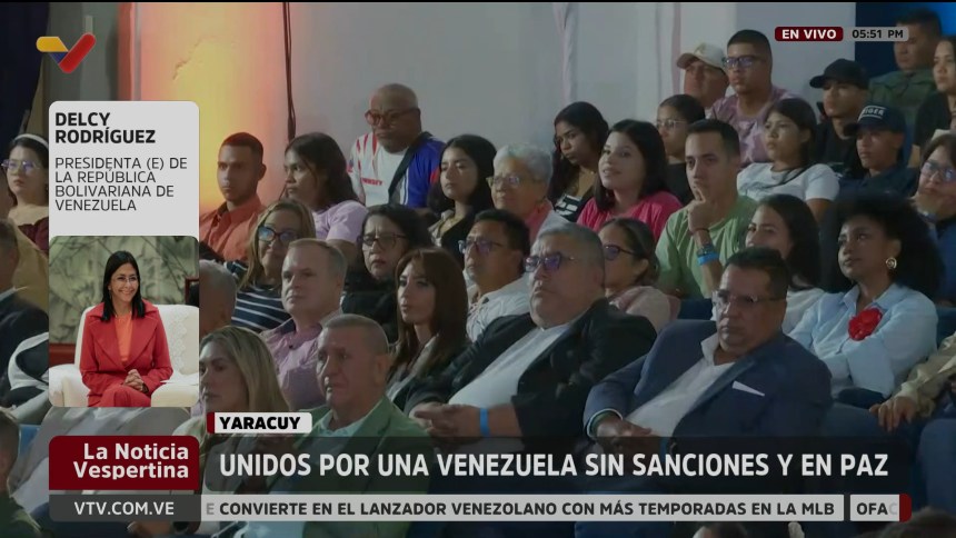 VIDEO: Delcy Rodríguez reiteró intención de aumentar el salario «con cautela» a partir de esta fecha