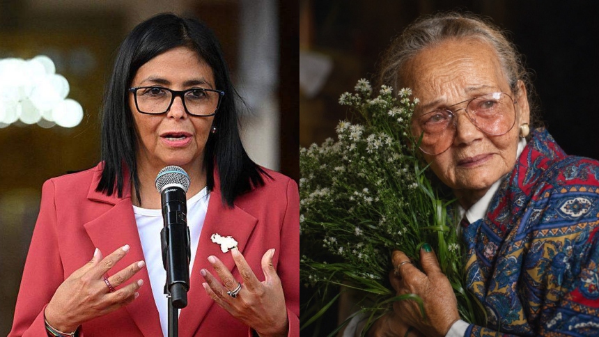 La presidente encargada de Venezuela, Delcy Rodríguez, lamentó este lunes, 18 de mayo, el fallecimiento de Carmen Teresa Navas, de 82 años, apenas 10 días después de que las autoridades reconocieran el deceso de su hijo, el preso político Víctor Hugo Quero Navas, y tras protagonizar 16 meses de búsqueda incansable. 