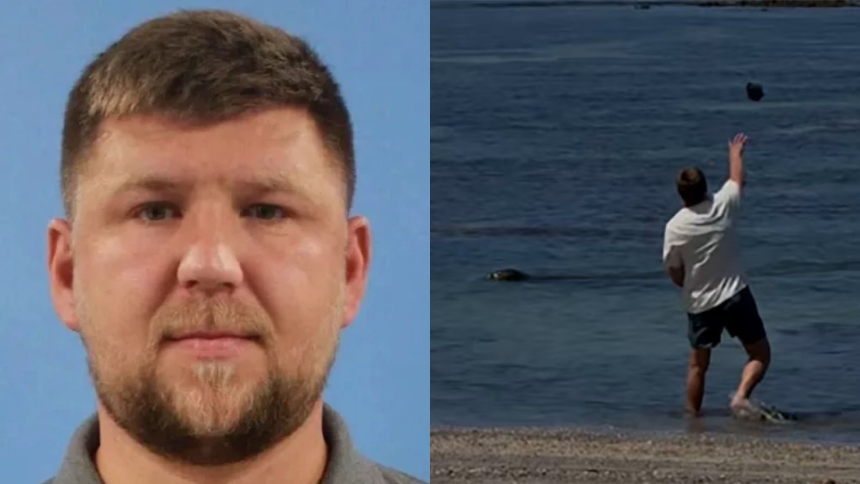 Un turista estadounidense fue arrestado por lanzar una roca de gran tamaño contra una foca monje hawaiana en peligro crítico de extinción, un ataque captado en video y que podría costarle varios meses de prisión por cada cargo. 