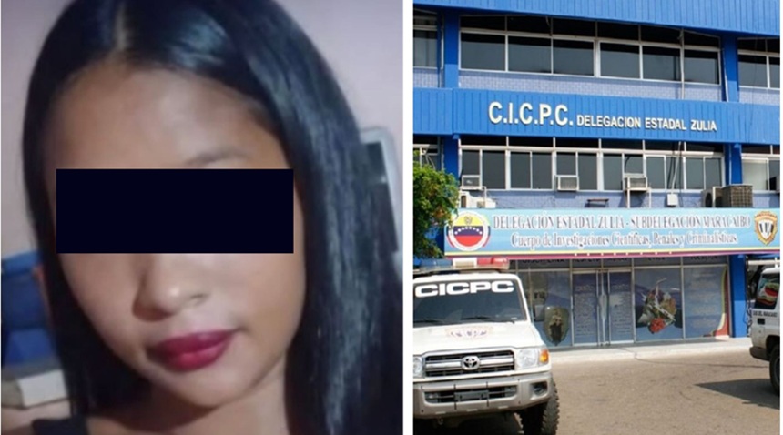 Yenifer Ortiz fue asesinada por su pareja, en Machiques, estado Zuia. Fotos captura de pantalla
