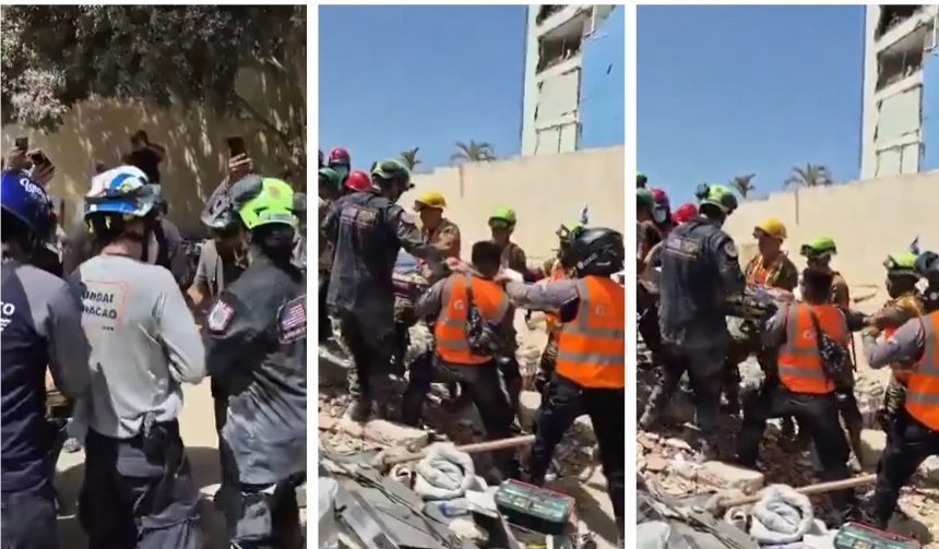 La persona fue rescatada en Catia la Mar