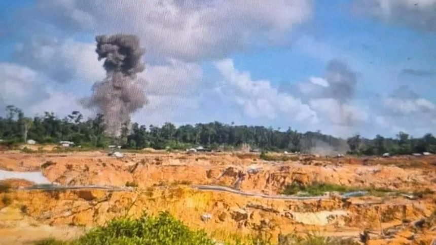 EFE: Ejército desaloja a líderes armados de zona minera del sur del país, según ONG