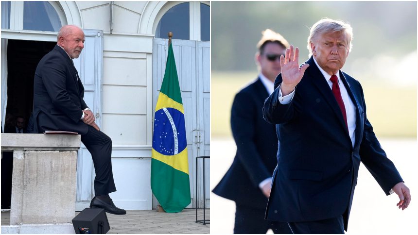 Lula le pide a Trump que no se meta en las elecciones en Brasil