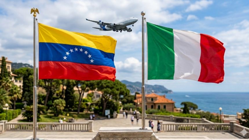 Venezuela e Italia evalúan lanzar una ruta aérea para abrir el mercado al turismo