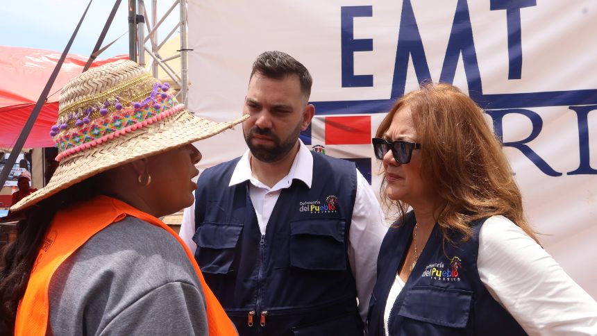 EN VIDEO: Defensora del Pueblo supervisó despliegue de «puntos fijos de atención» en campamentos de La Guaira