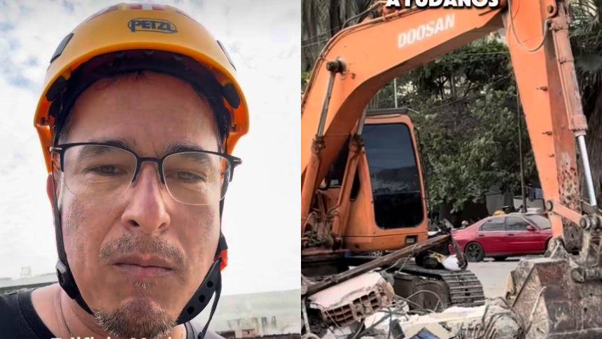 VIDEO: Advirtieron sobre la posibilidad de hallar sobrevivientes en edificio en Caraballeda y solicitan la presencia de maquinaria en el lugar