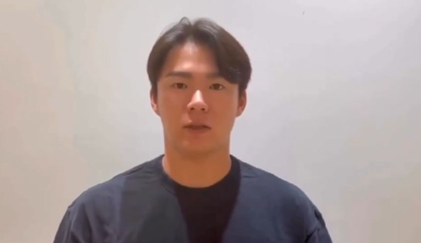 Yoshinobu Yamamoto envió un sentido mensaje a los venezolanos. Foto captura de video RR.SS.