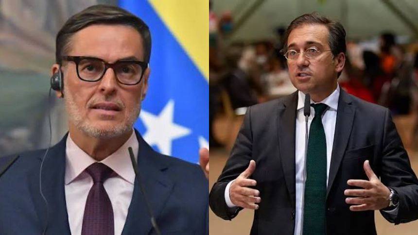 Canciller sostuvo conversación telefónica con su homólogo español, estos fueron los temas que abordaron