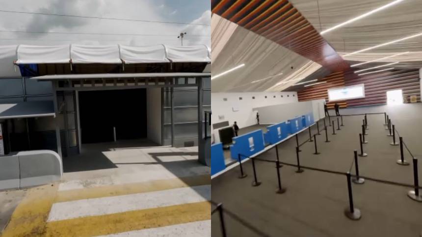 EN VIDEO: Mostraron cómo están quedando los espacios temporales en Maiquetía a pocas horas de su supuesta reapertura