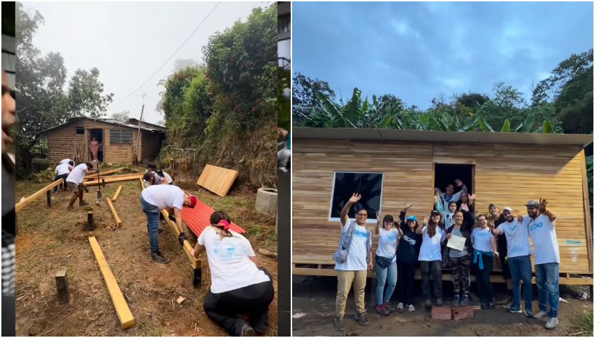 ONG chilena Techo construye primeras 17 casas para víctimas de terremotos en el país
