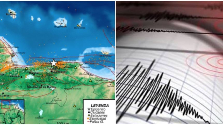 Funvisis informó que el sismo tuvo lugar a 12 Km de profundidad. Fotos archivo y RRSS